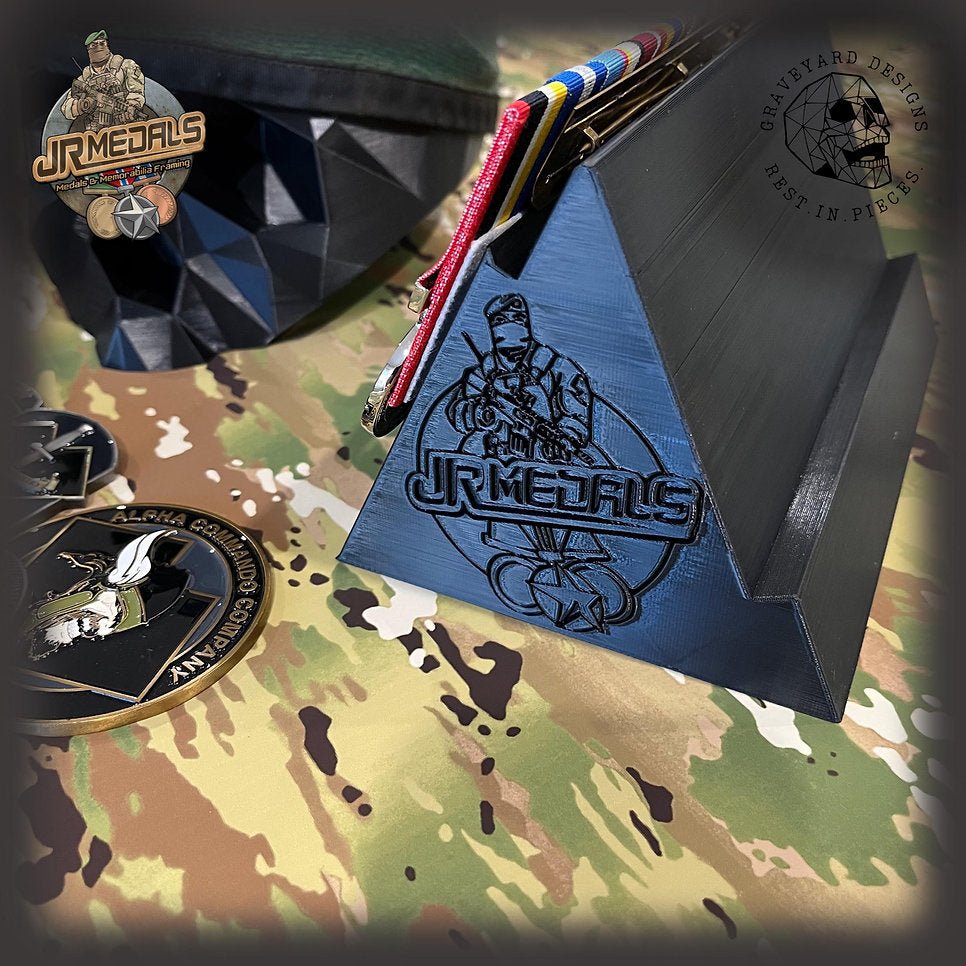 Medal Display Stand - Graveyard Designs